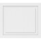 Ekena Millwork Harrison Raised Panel Decorative Wall Panel, 28"W x 24"H x 5/8"P WALP28X24X062HAR - alternate 4